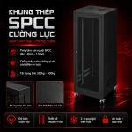 CHẤT LIỆU CẤU TẠO TỦ RACK 27U