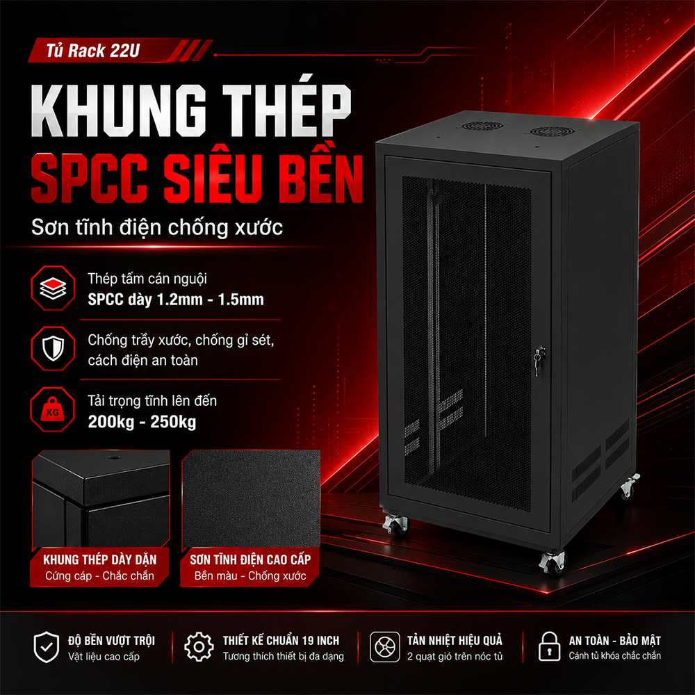 CHẤT LIỆU TỦ 22U