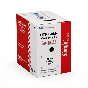 Cáp mạng LS Cat5e UTP UTP-E-C5G-E1VN-X 0.5X004P/GY