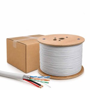 Cáp mạng kèm nguồn HDPRO Cat5E FTP + 2C Copper