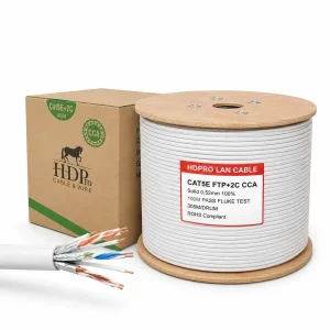 Cáp mạng kèm nguồn HDPRO Cat5e FTP + 2C CCA
