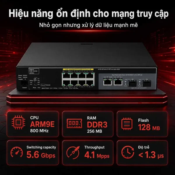Switch Aruba HPE J9780A 2530 8 PoE+