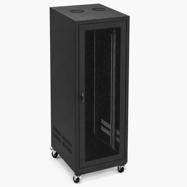 TỦ RACK 27U MÀU ĐEN