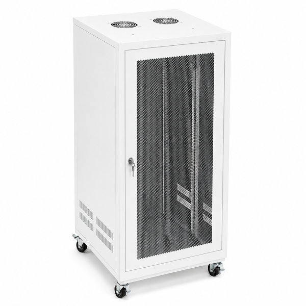 TỦ RACK 2U MÀU TRĂNG
