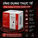 Ứng dụng Cáp mạng LS Cat5e