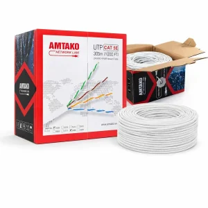 Cáp mạng AMTAKO Cat5e UTP 5888 Đồng nguyên chất