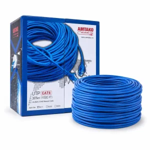 Cáp mạng AMTAKO Cat6 UTP 6111 Chính Hãng, Giá Rẻ