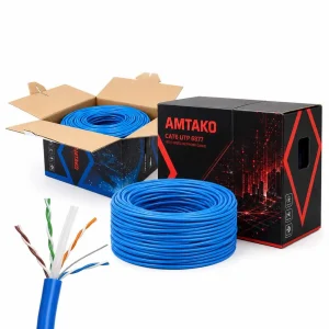 Cáp mạng AMTAKO Cat6 UTP 6877