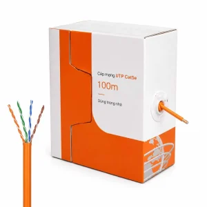 Cáp mạng Golden Link Cat5e UTP 100m Plantinum TW1101-100 (màu cam)