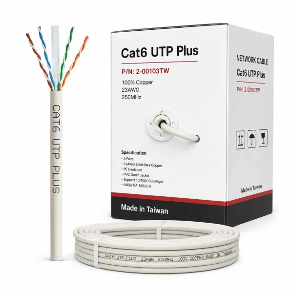 Cáp mạng Golden Link Cat6 UTP Plus 2-00103TW