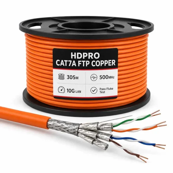 Cáp mạng HDPRO CAT7A FTP COPPER
