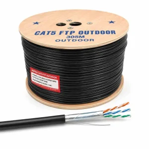 Cáp mạng ngoài trời HDPRO Cat5e FTP chính hãng