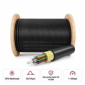 Cáp quang 12FO MultiMode 50/125µm Commscope outdoor 1-1427434-2