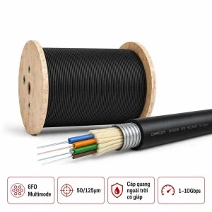 Cáp quang 6FO MultiMode 50/125µm Commscope outdoor 1-1427432-2