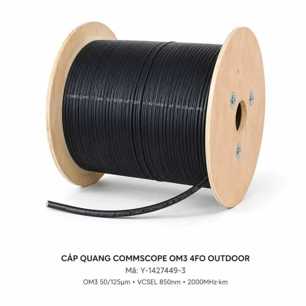 Cáp quang Commscope OM3 4FO Outdoor Y-1427449-3