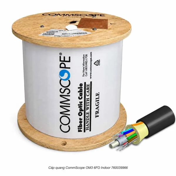 Cáp quang Commscope OM3 6FO Indoor 760039966