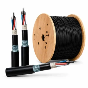 Cáp quang cống kim loại Singlemode 24FO – KL-SM-24F-CTT