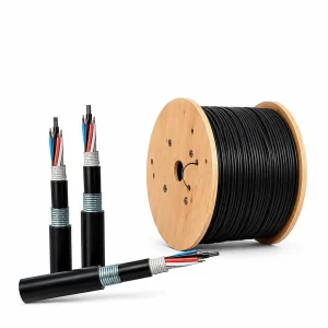 Cáp quang cống kim loại Singlemode 8FO – KL-SM-8F-CTT