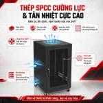 chất liệu cấu tạo tủ rack 15U