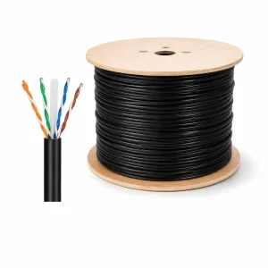 Dây cáp mạng ngoài trời Golden Link Cat6 UTP Outdoor PN: PECAT6-BC