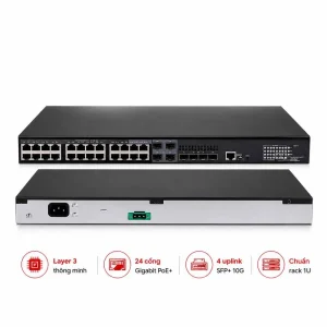 Switch Aruba HPE JL827A 5140 24G PoE+ 4SFP+ EI