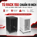 tủ rack 15u chuẩn 19 inch
