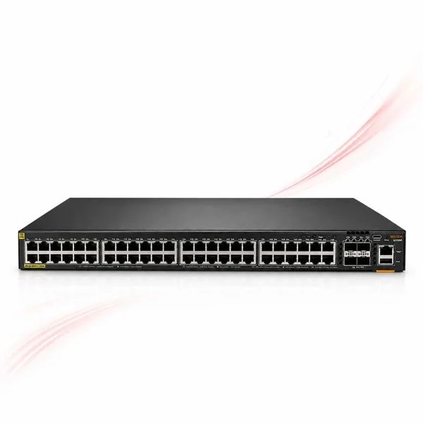 Switch Aruba 6200F JL728A 48 cổng PoE Class 4, 4 SFP+
