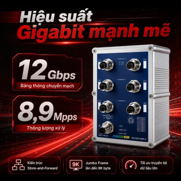 Switch Planet IGS-1020PTF-12V 8x1G 802.3at PoE + 2x1G SFP