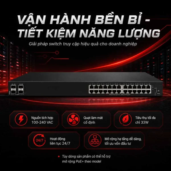 Switch Aruba HPE JL678A Networking CX 6100 24G 4SFP+