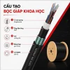 Cáp quang cống kim loại 12FO