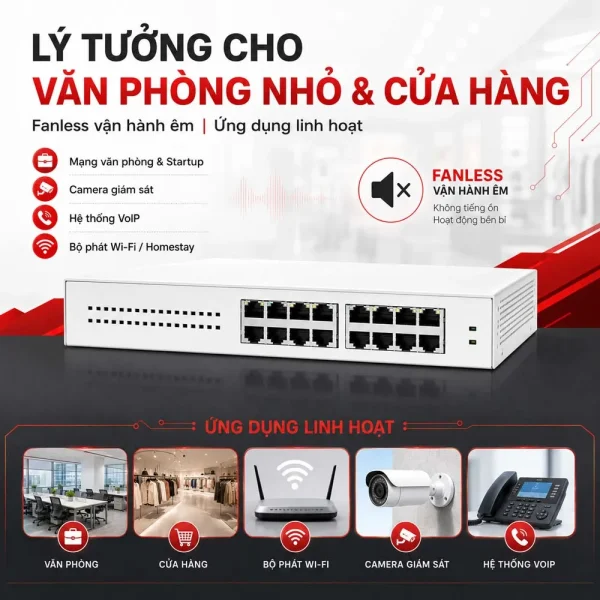 Thiết bị chuyển mạch Aruba Instant On 1930 8G – JL681A