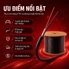 Dây cáp quang 1FO bọc chặt FTTH VINACAP