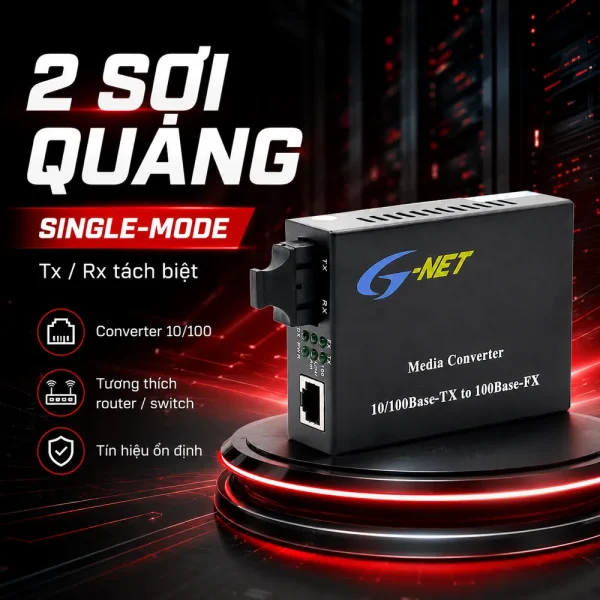 Bộ chuyển đổi quang điện G-Net HHD-120G-20
