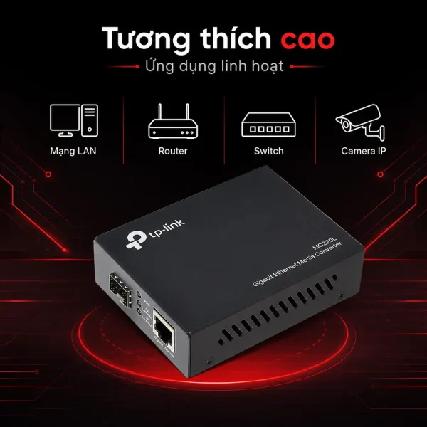Bộ chuyển đổi quang điện khe cắm SFP TP-LINK MC220L
