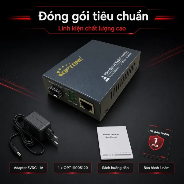 Bộ chuyển đổi quang điện Optone OPT-1100S120