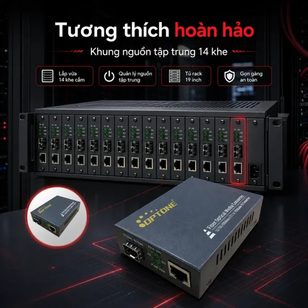 Bộ chuyển đổi quang điện Optone OPT-1100S120
