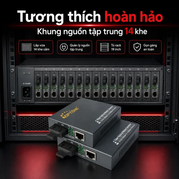 Bộ chuyển đổi quang điện Optone OPT-2200S60