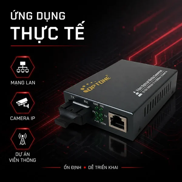 Bộ chuyển đổi quang điện Optone OPT1100S25
