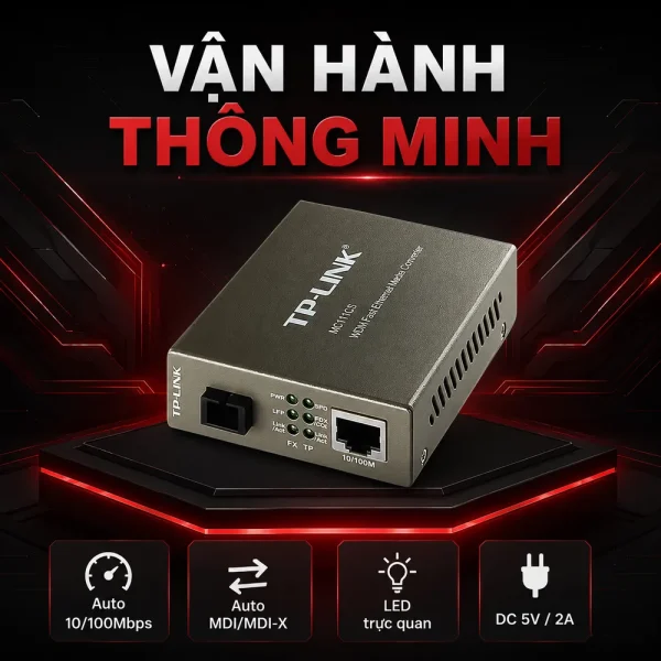 Bộ chuyển đổi quang điện TP- Link MC111CS