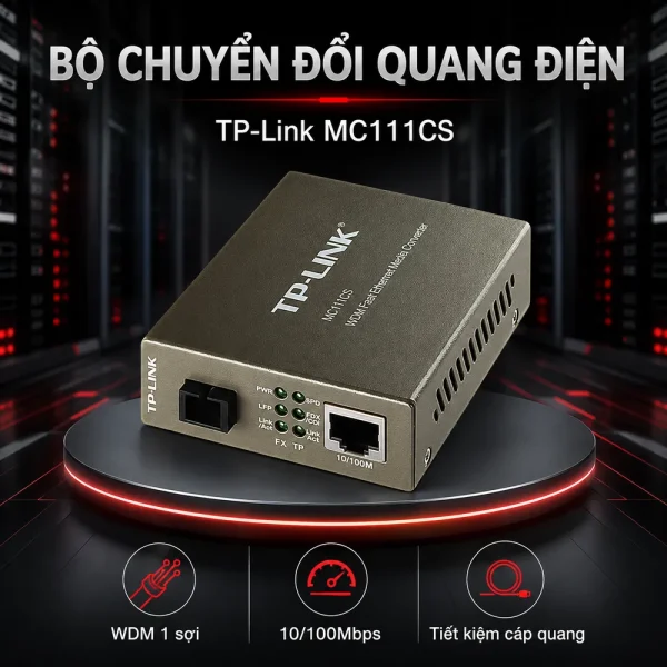 Bộ chuyển đổi quang điện TP- Link MC111CS