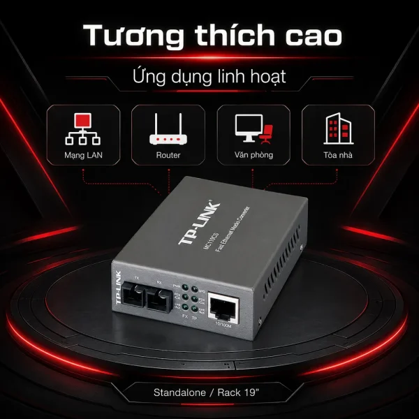 Bộ chuyển đổi quang điện TP-Link MC200CM Multimode