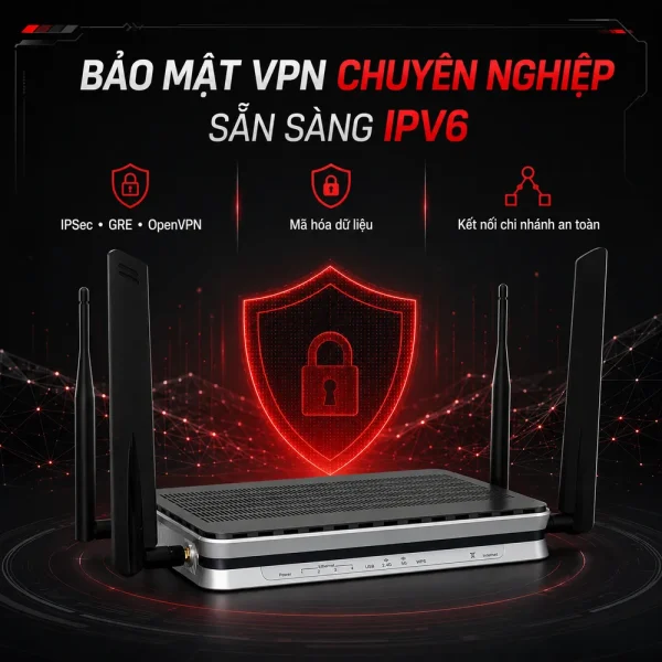 Bộ định tuyến AirPro AP-LT4525AN SIM kép 4G LTE 300Mbps