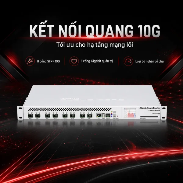 Bộ định tuyến Router Mikrotik CCR1072-1G-8S+
