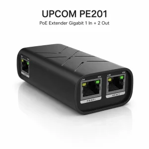 Bộ Mở Rộng PoE 3 Cổng Gigabit UPCOM PE201