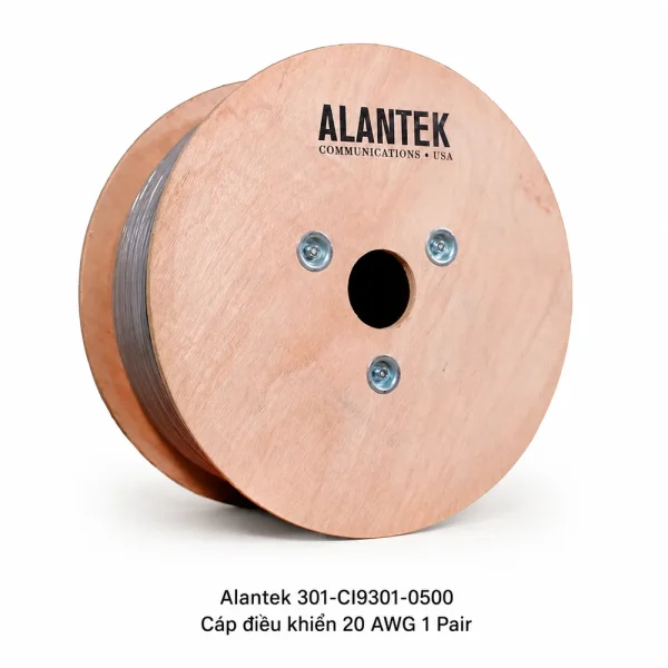 Cáp điều khiển Alantek 20 AWG 1 Pair 301-CI9301-0500
