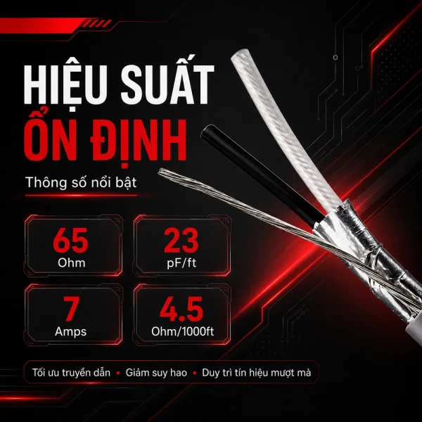 Cáp điều khiển Belden 22AWG 1 pair 8761