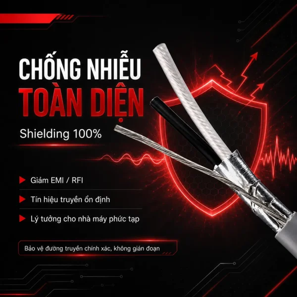 Cáp điều khiển Belden 22AWG 1 pair 8761