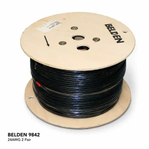 Cáp điều khiển Belden 24AWG 2 Pair 9842