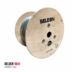 Cáp điều khiển Belden 9841 24AWG 1 Pair
