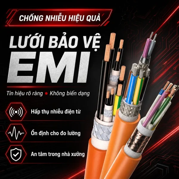 Cáp điều khiển chống nhiễu có lưới IMATEK 0.75mm2